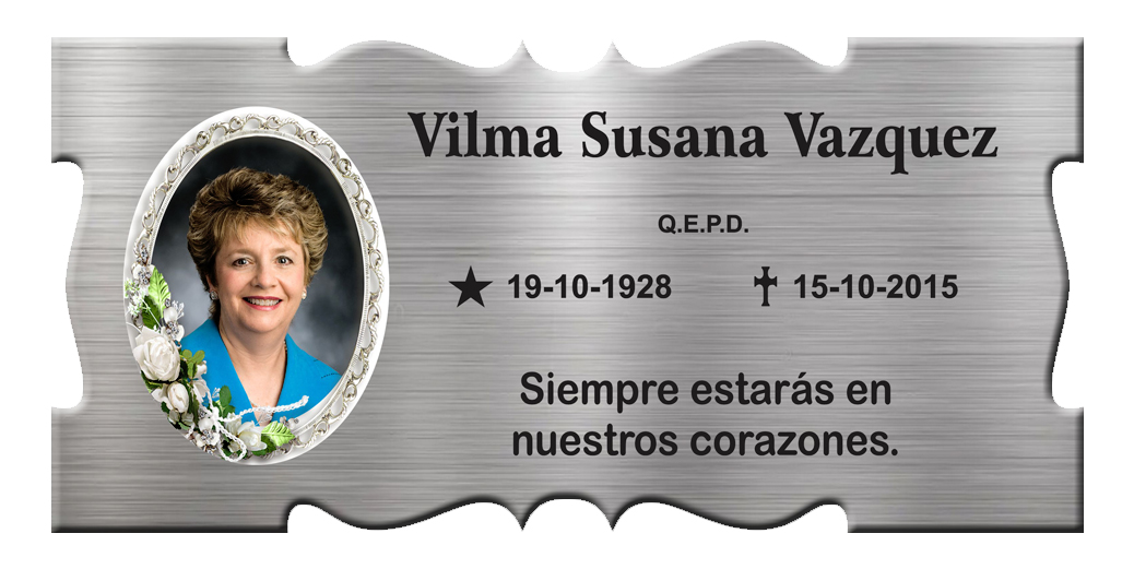 Rect.con Ondas c/ foto y marco 6x9