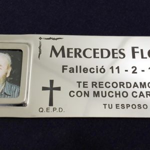 Mod, Simple Rect,  cm. c/foto cuadrada 6x6