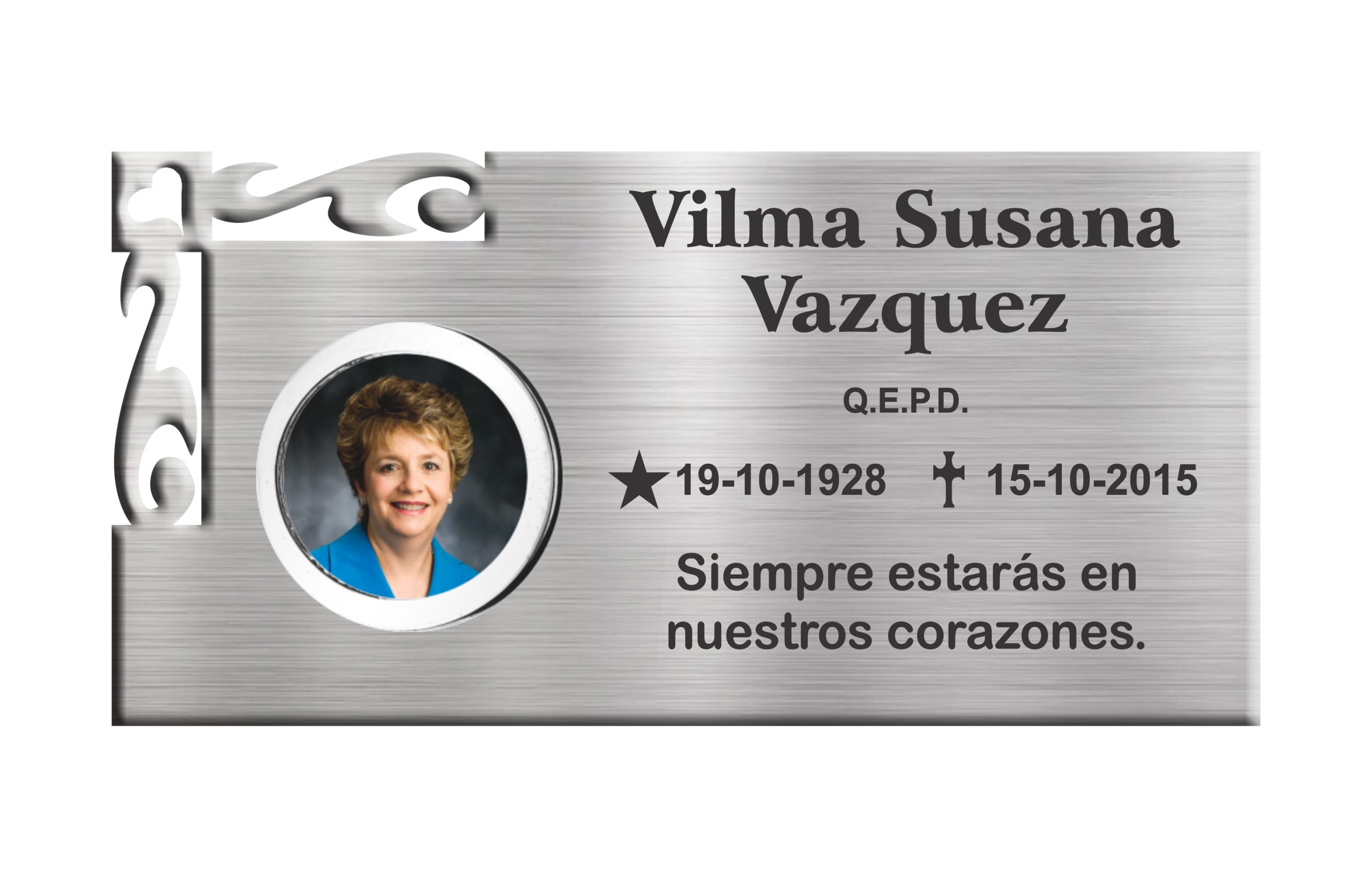 Rinc?n Coraz?n  c/foto 6x6 y marco